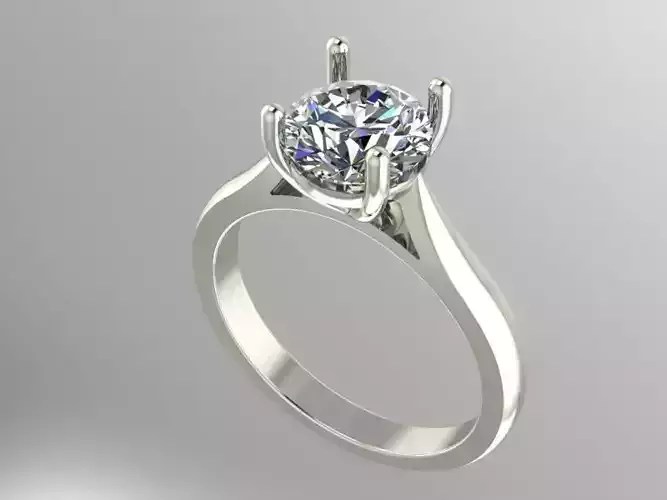 solitaire engagement ring
