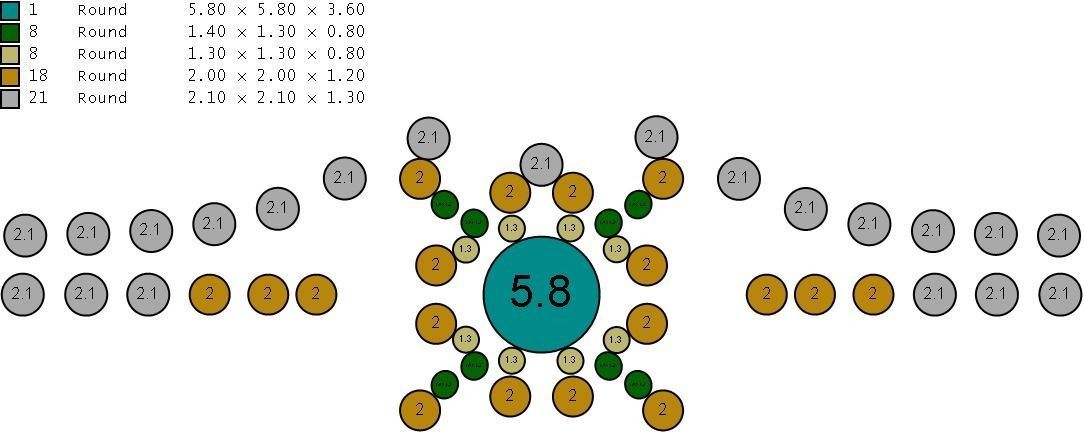 halo wedding set 3D print model_2