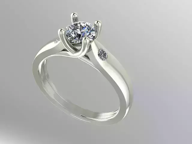 solitaire engagement ring