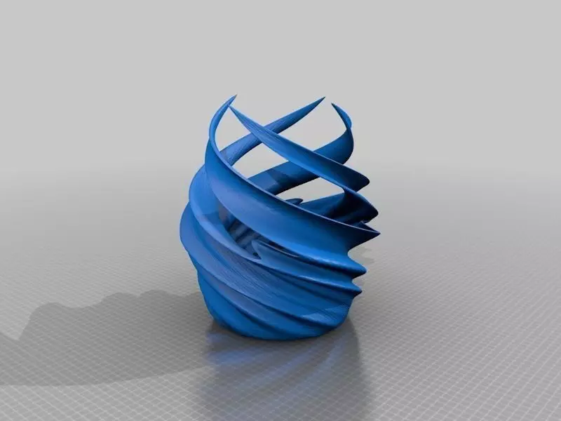 Vortex Vase Free 3D print model_0