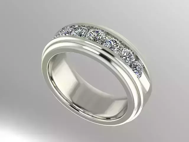 diamond wedding band