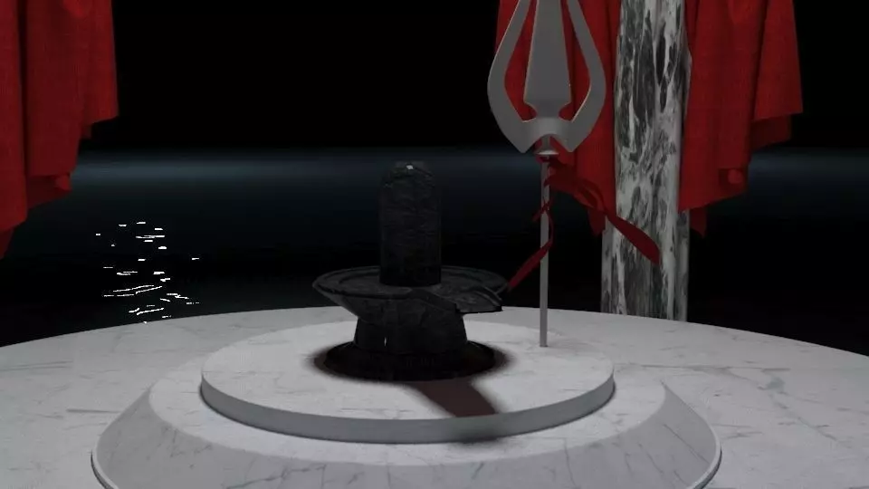 shivling 3d model 3D model_0