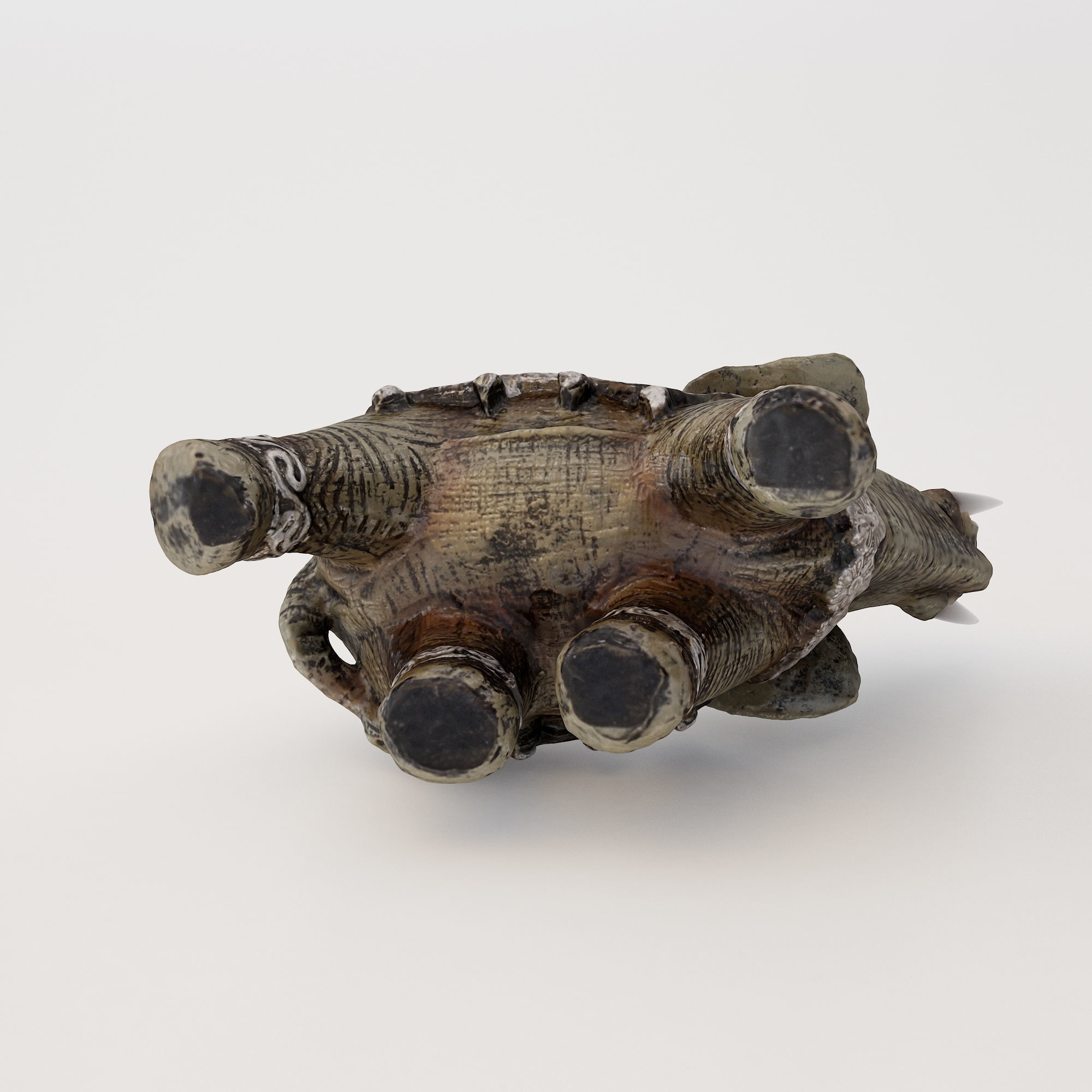 Elephant Ornament 3D model_5