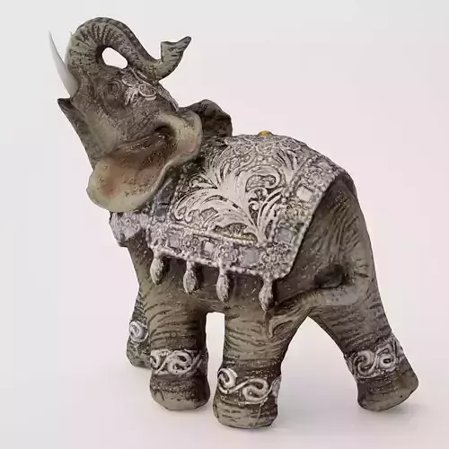 Elephant Ornament 3D model