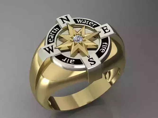  Rose of Wind 3D print model