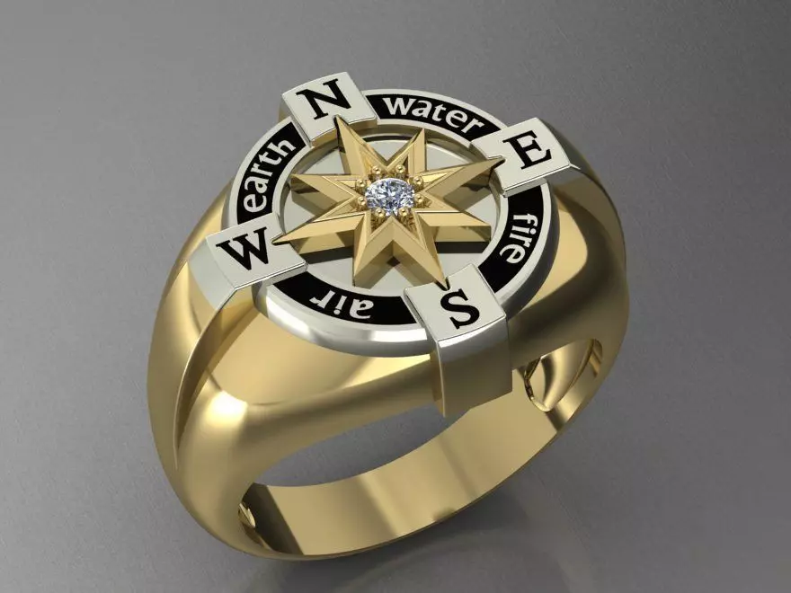 Rose of Wind 3D print model