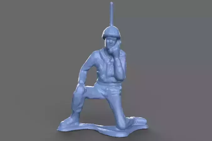 Green Army Man Radio Recon