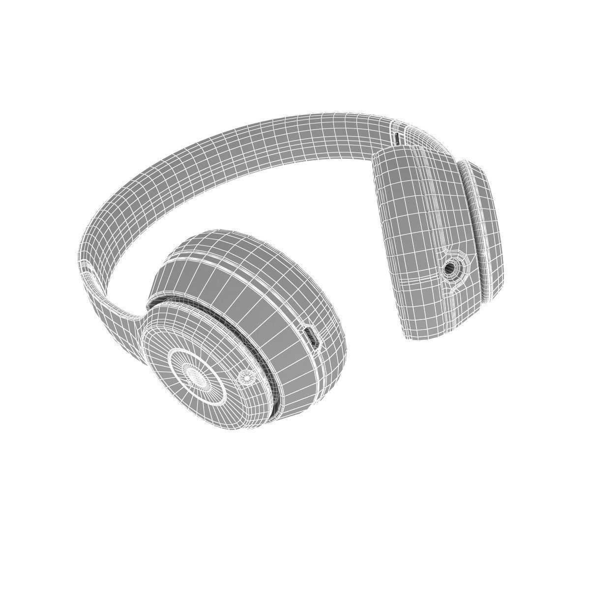 E3D - Apple Beats Solo3 Wireless Headphones 3D model 3D model_9