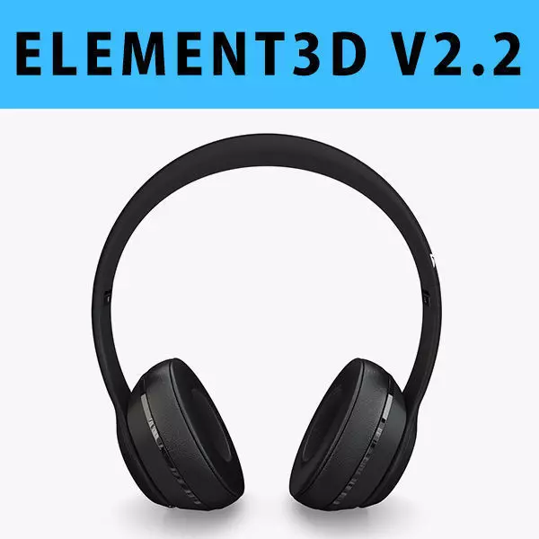 E3D - Apple Beats Solo3 Wireless Headphones 3D model 3D model_0