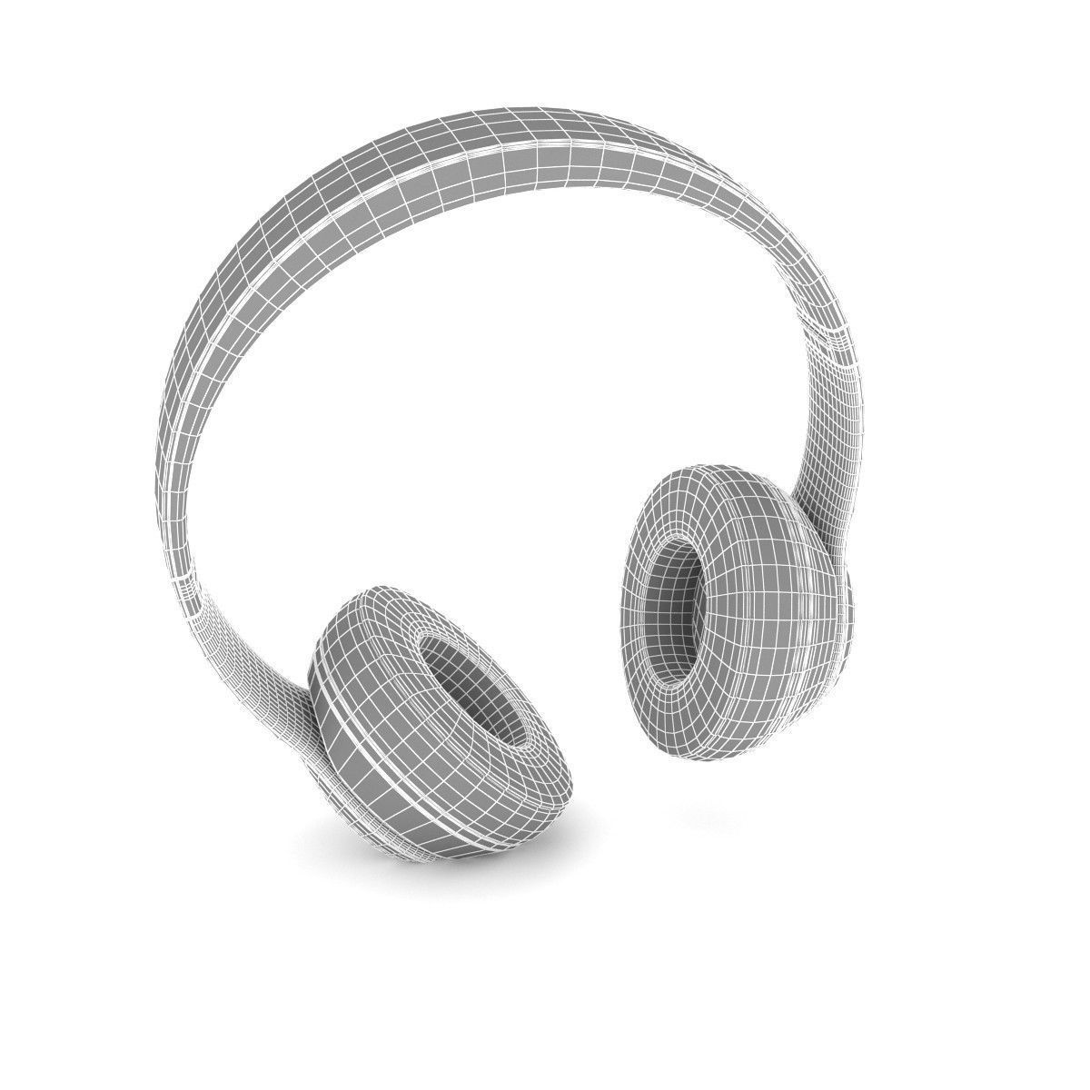 E3D - Apple Beats Solo3 Wireless Headphones 3D model 3D model_10