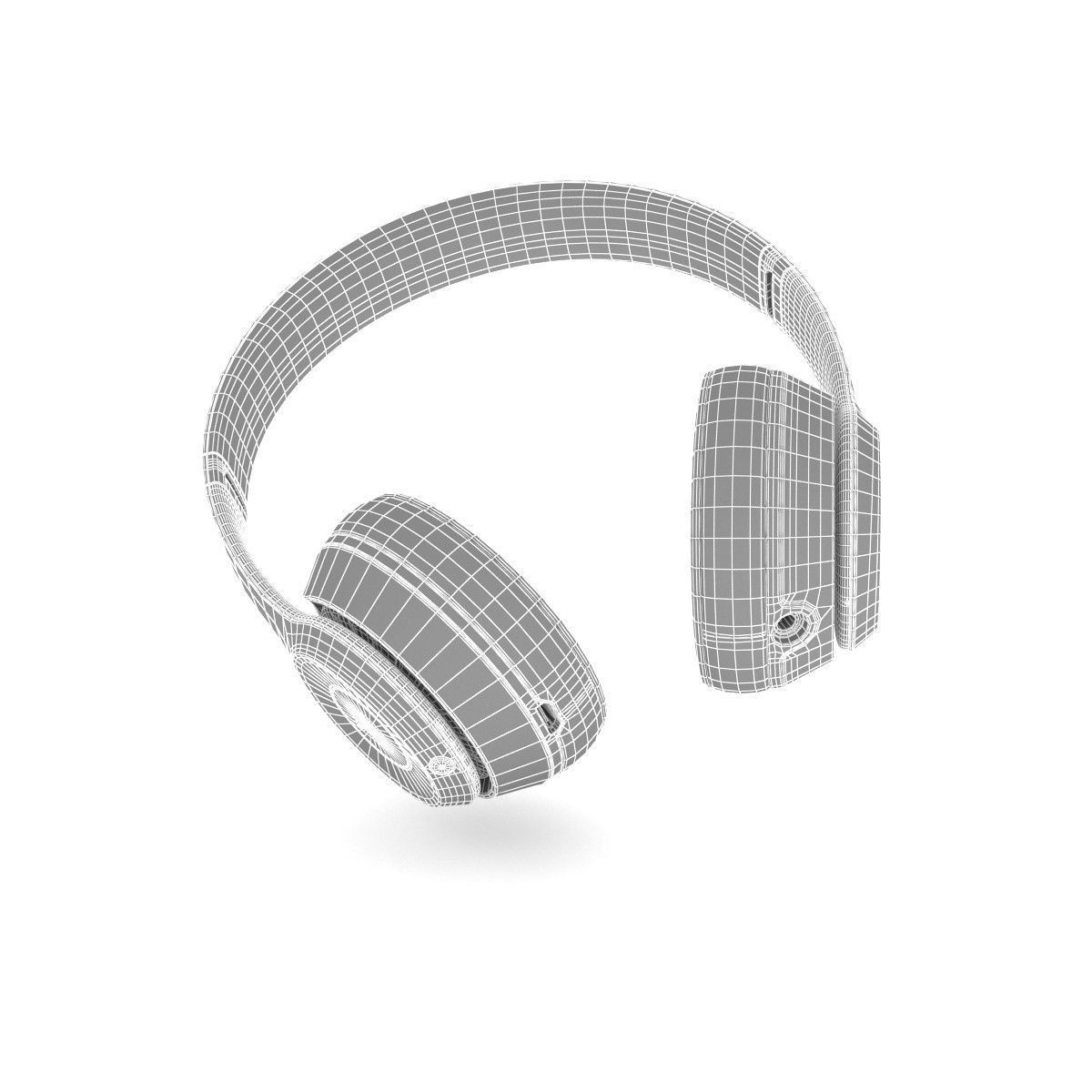 E3D - Apple Beats Solo3 Wireless Headphones 3D model 3D model_8