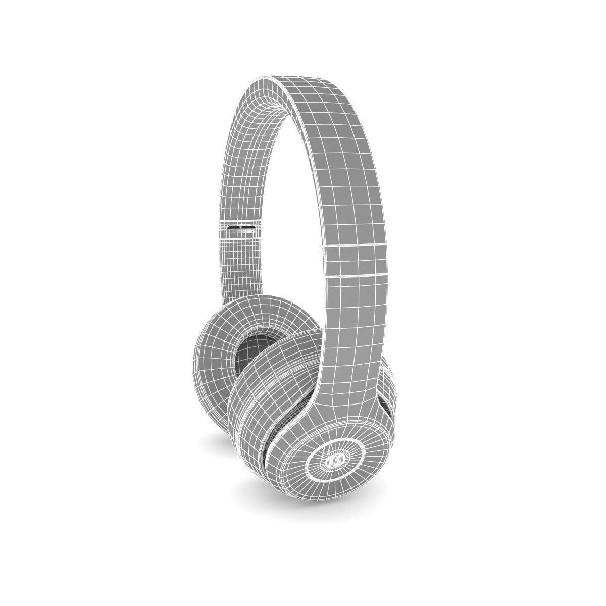 E3D - Apple Beats Solo3 Wireless Headphones 3D model 3D model_7