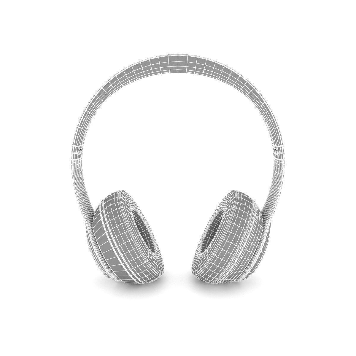 E3D - Apple Beats Solo3 Wireless Headphones 3D model 3D model_6