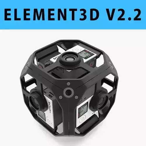 E3D - GoPro Omni Sync Rig 360 Camera Spherical 