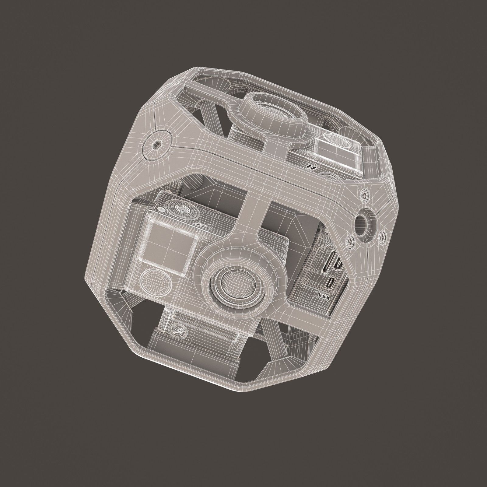 E3D - GoPro Omni Sync Rig 360 Camera Spherical  3D model_6