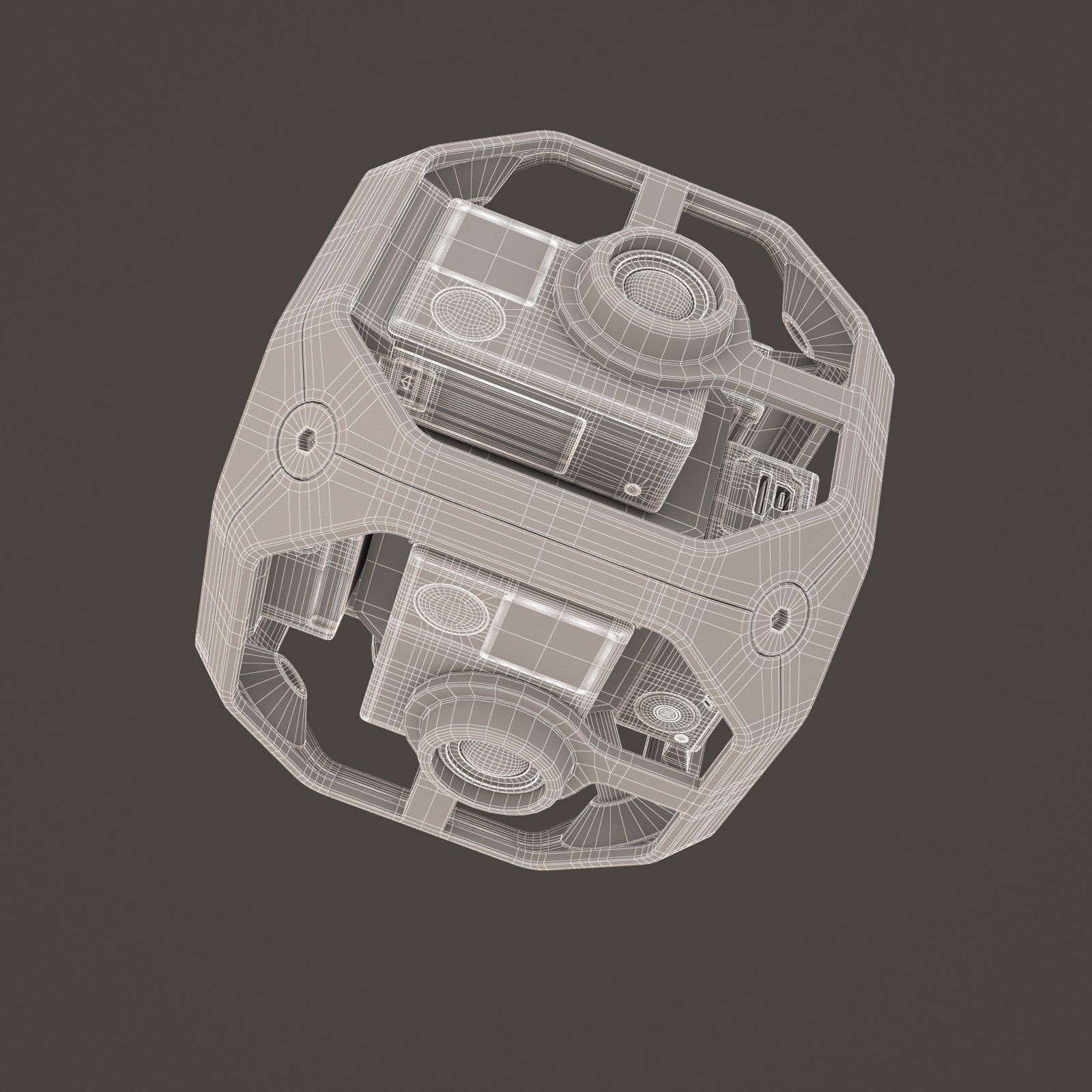 E3D - GoPro Omni Sync Rig 360 Camera Spherical  3D model_8