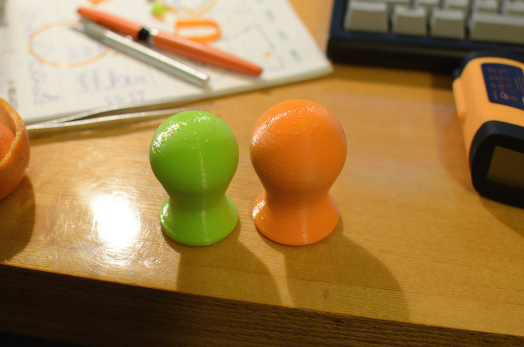 Skirted gear knob Free 3D print model_2