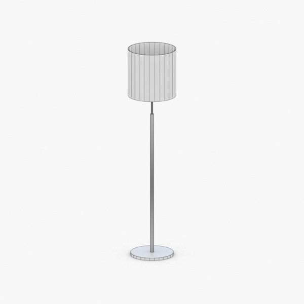 1439 - Floor Lamp Low-poly 3D model_4