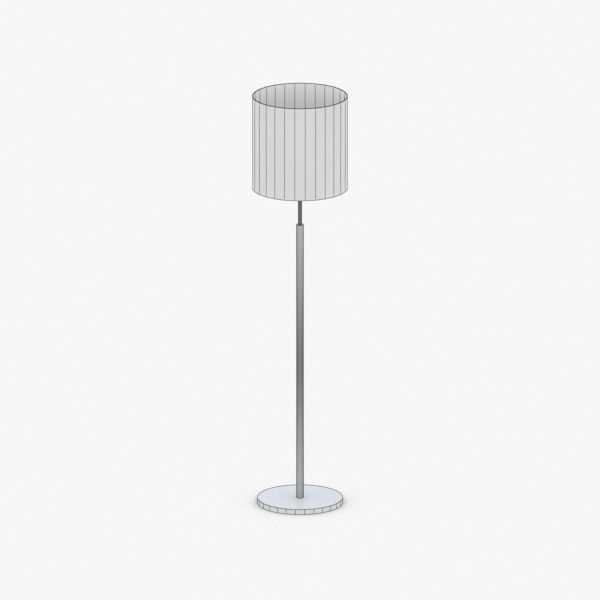 1439 - Floor Lamp Low-poly 3D model_3