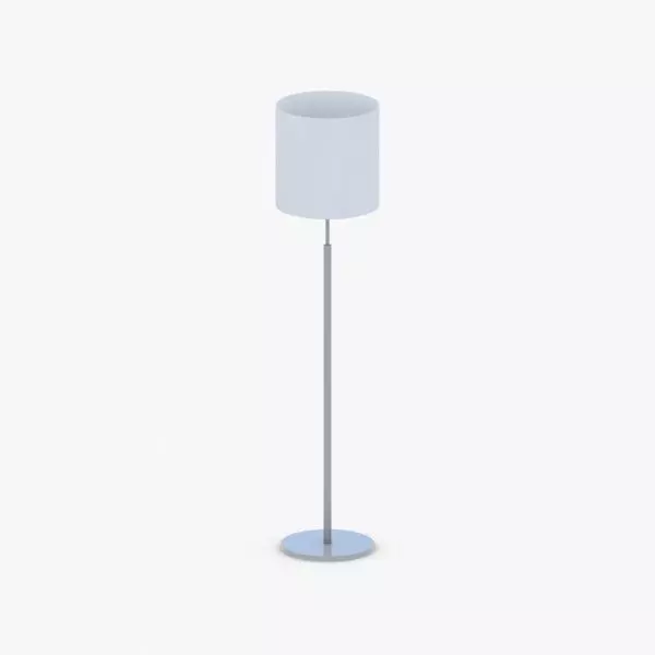 1439 - Floor Lamp Low-poly 3D model_0
