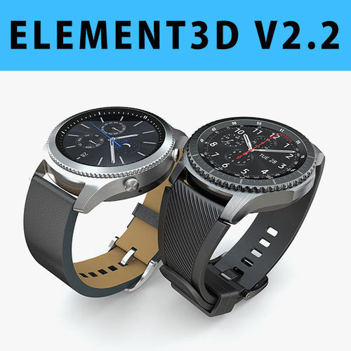 E3D - Samsung Gear S3 Classic  Frontier 3D model