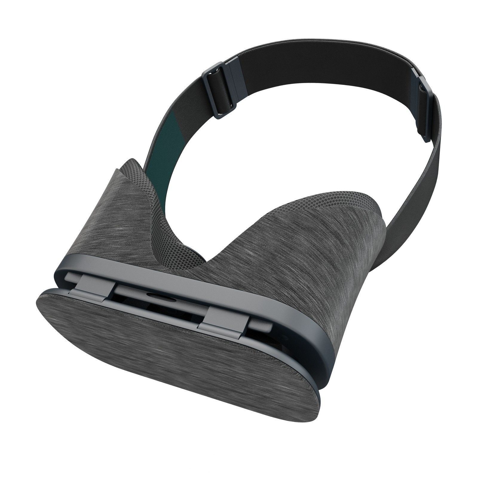 E3D - Google DayDream VR Headset Black 3D model_5