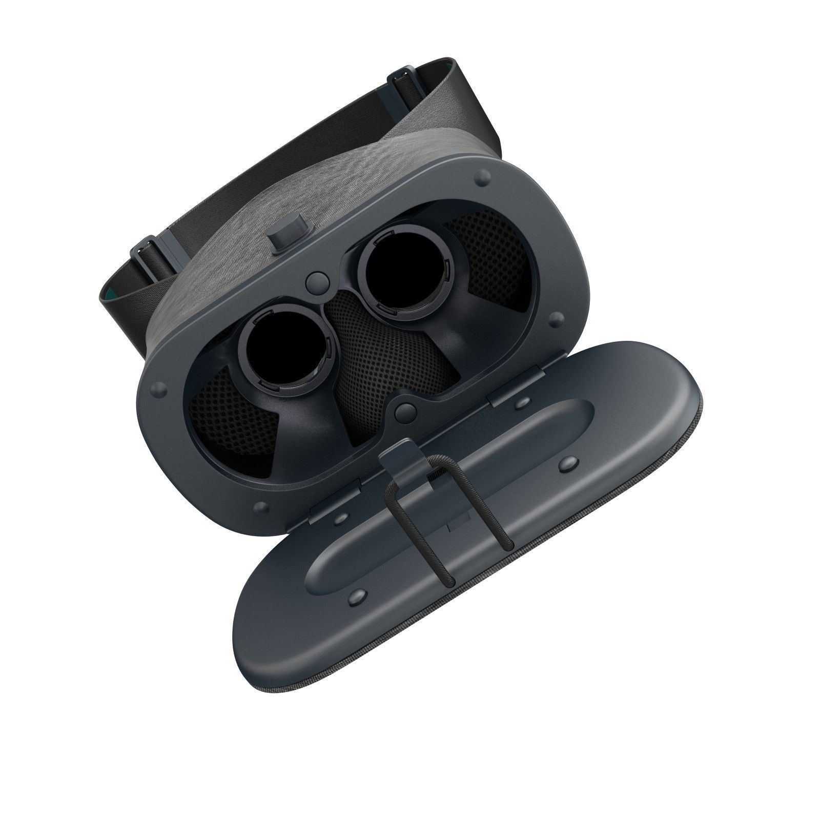 E3D - Google DayDream VR Headset Black 3D model_4