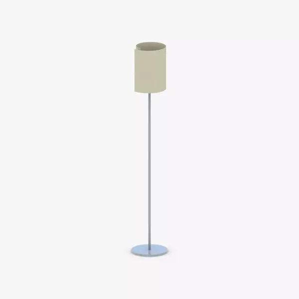 1440 - Floor Lamp Low-poly 3D model_0