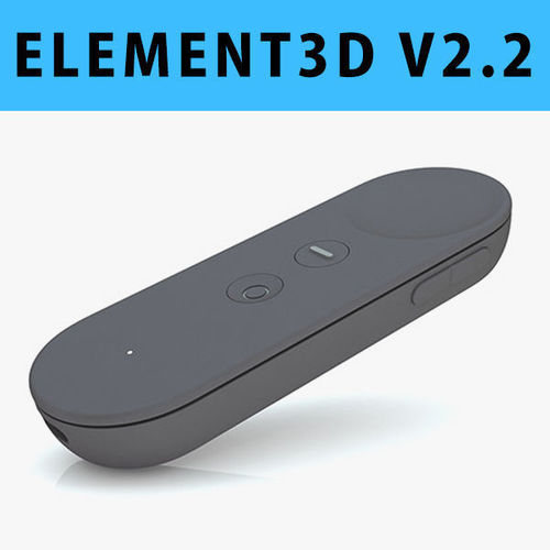 E3D - Google DayDream Controller  3D model
