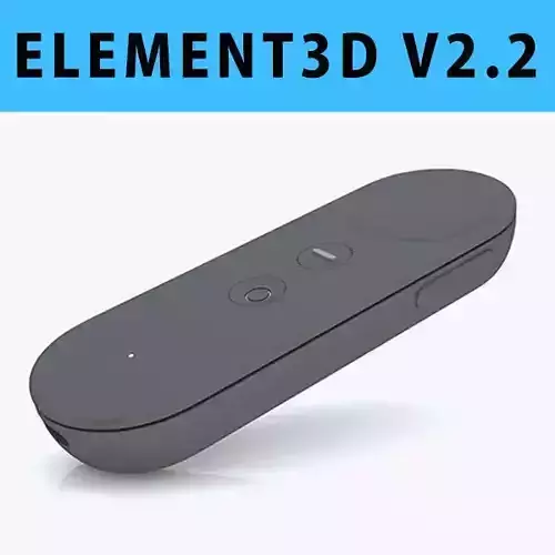 E3D - Google DayDream Controller  3D model