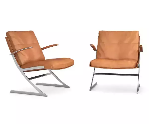 Lounge Chair by Preben Fabricius for Arnold Exclusiv 3D model