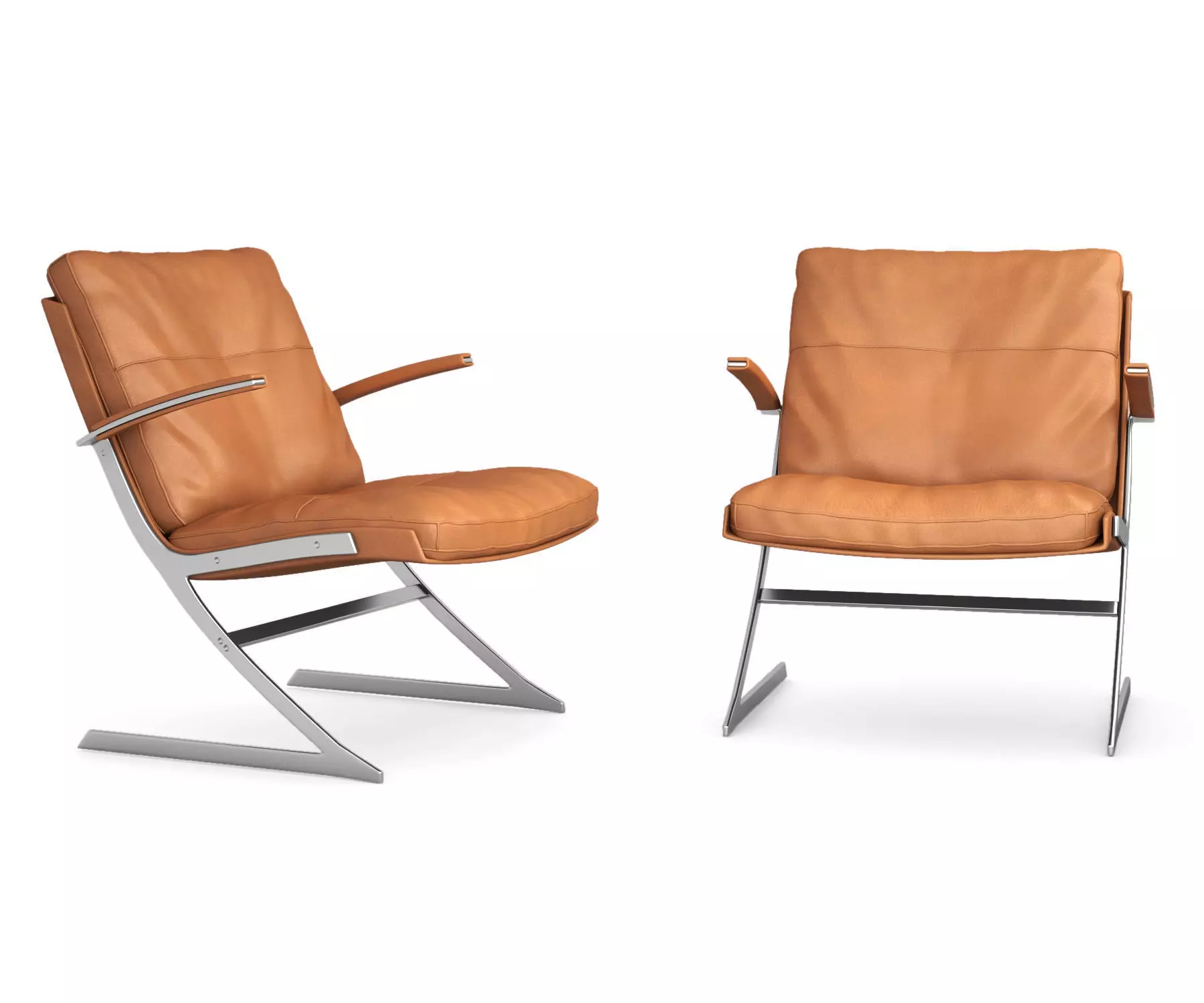 Lounge Chair by Preben Fabricius for Arnold Exclusiv 3D model_0