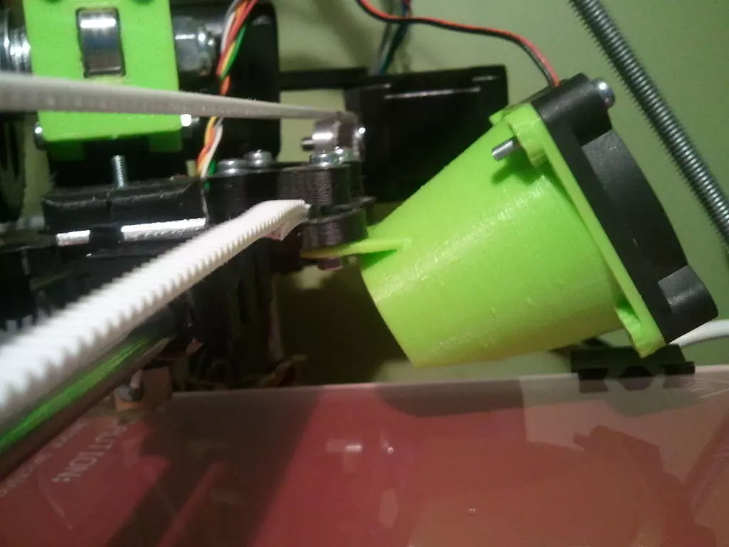50 mm fan mount for Prusa v2 Free 3D print model_0