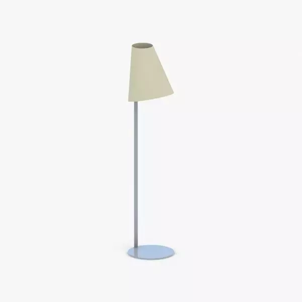 1444 - Floor Lamp Low-poly 3D model_0