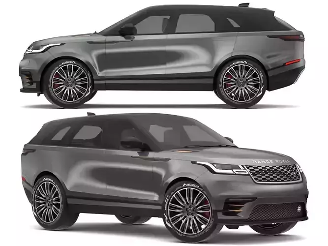 2018 Land Rover Range Rover Velar Corris Grey 3D model