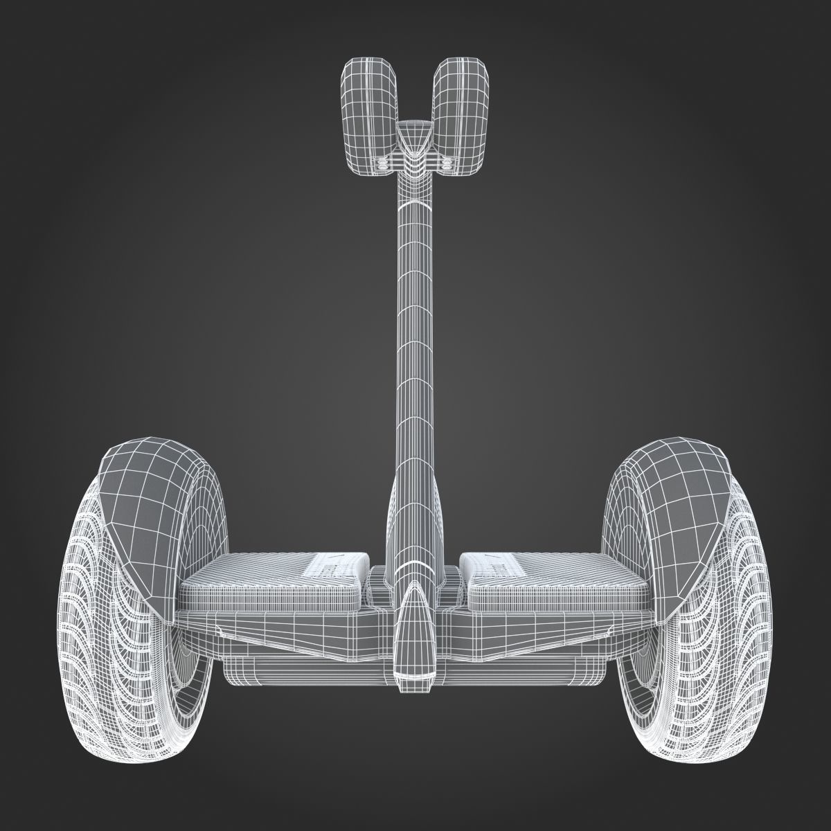 Xiaomi Ninebot Mini 3D model_17