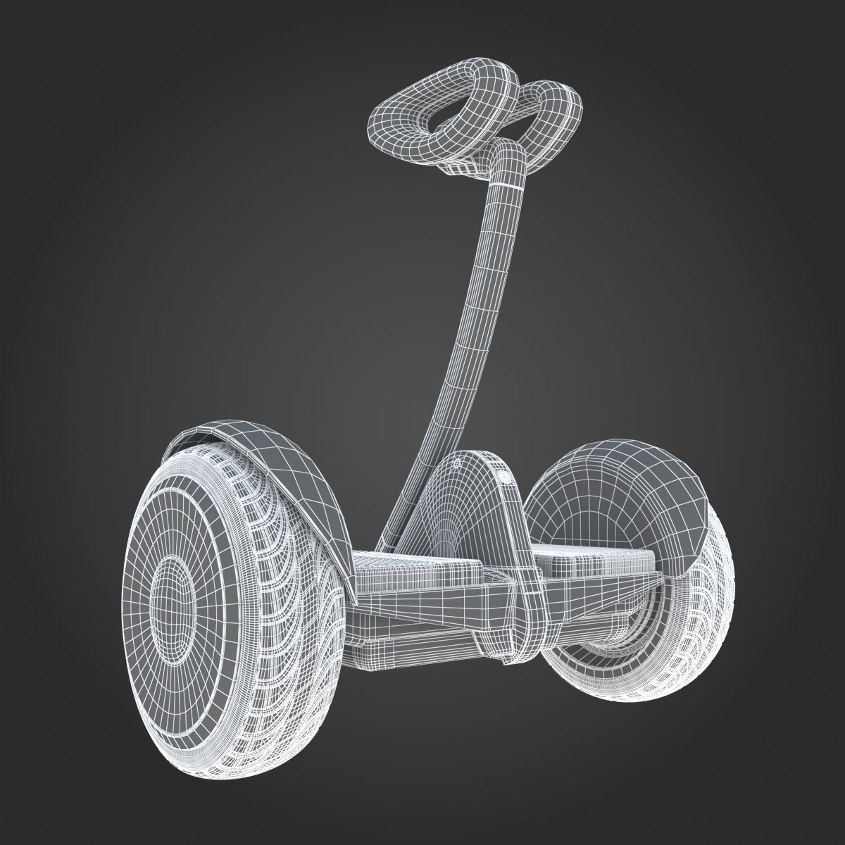 Xiaomi Ninebot Mini 3D model_25