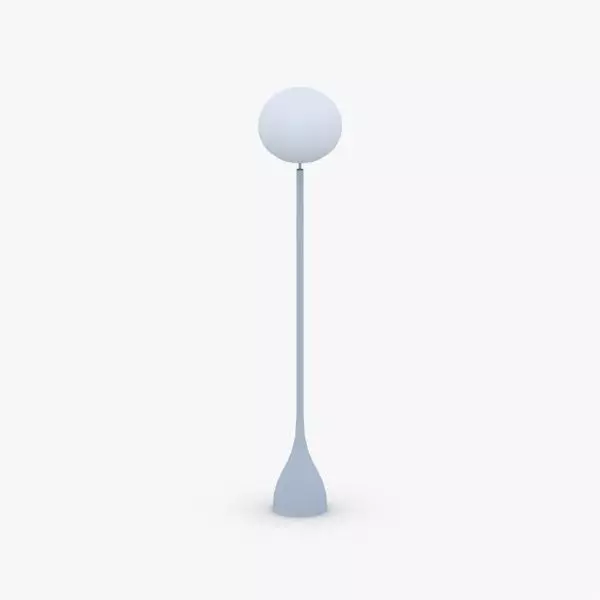 1448 - Floor Lamp Low-poly 3D model_0