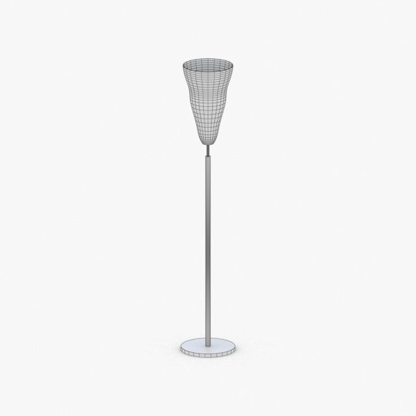 1450 - Floor Lamp Low-poly 3D model_1