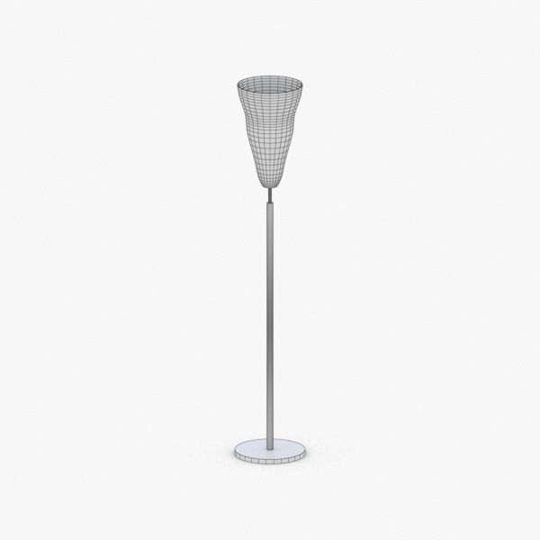 1450 - Floor Lamp Low-poly 3D model_4