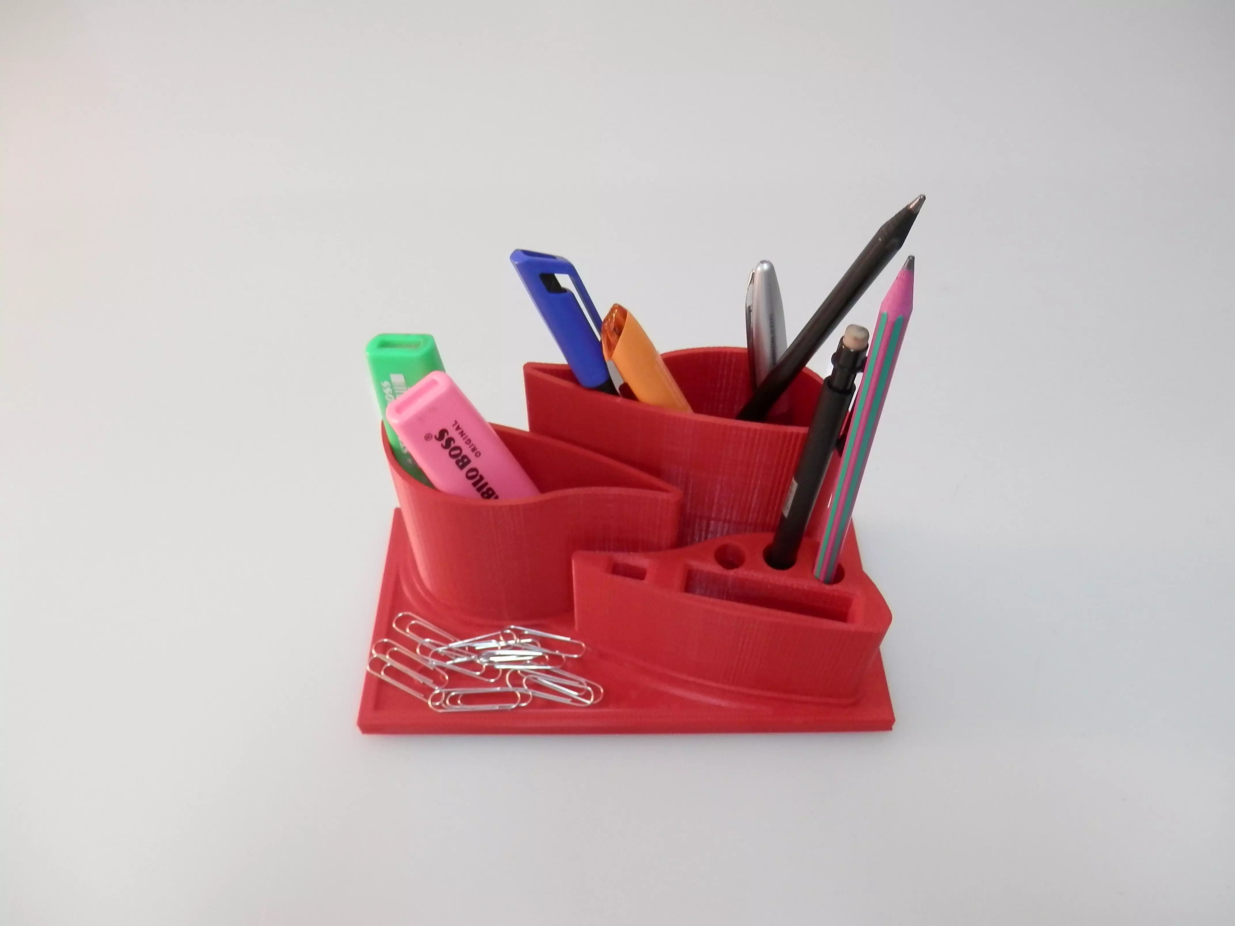 Pen holder Free 3D print model_0