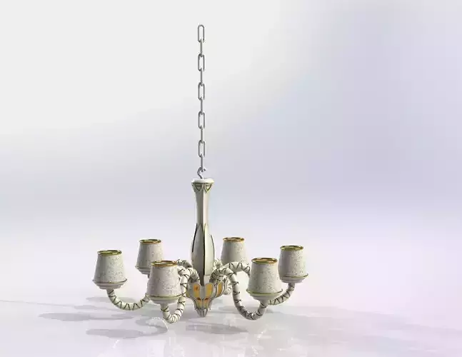 classic chandelier Free 3D model