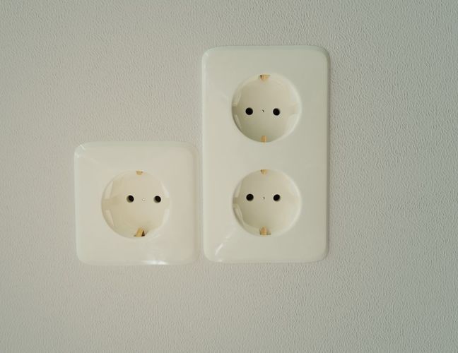 Socket for House Electric realistic  3D model