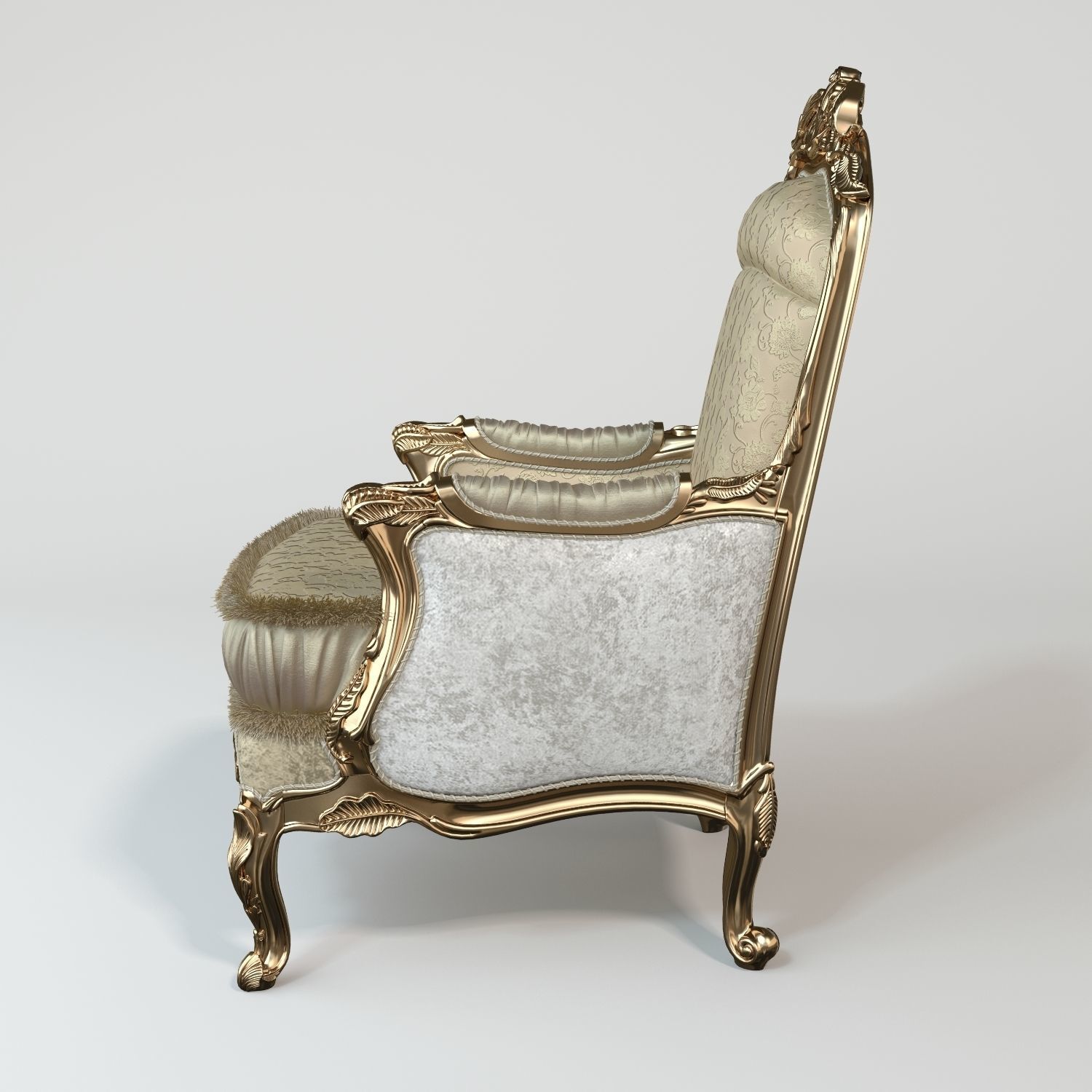 Armchair MANTELLASSI EDERA 3D model_6