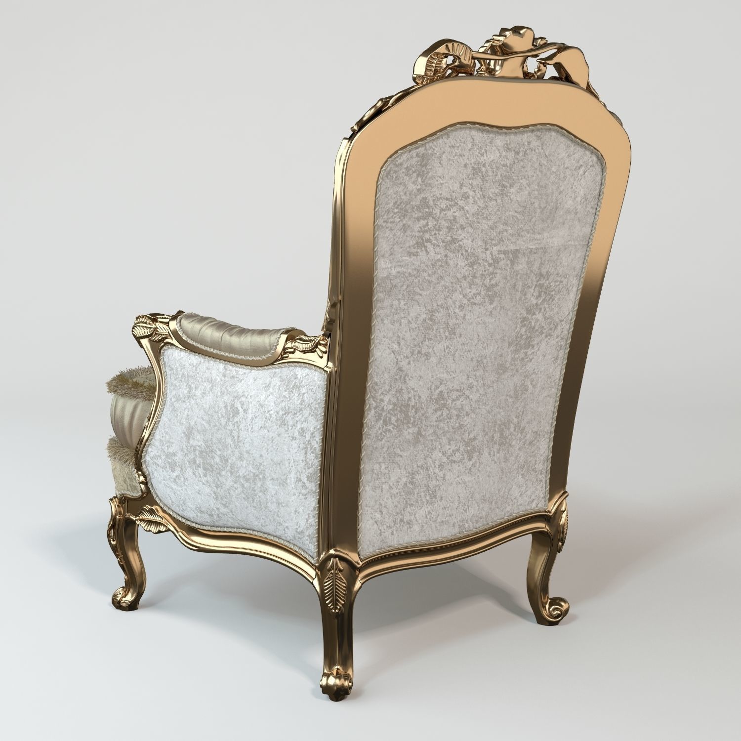 Armchair MANTELLASSI EDERA 3D model_5