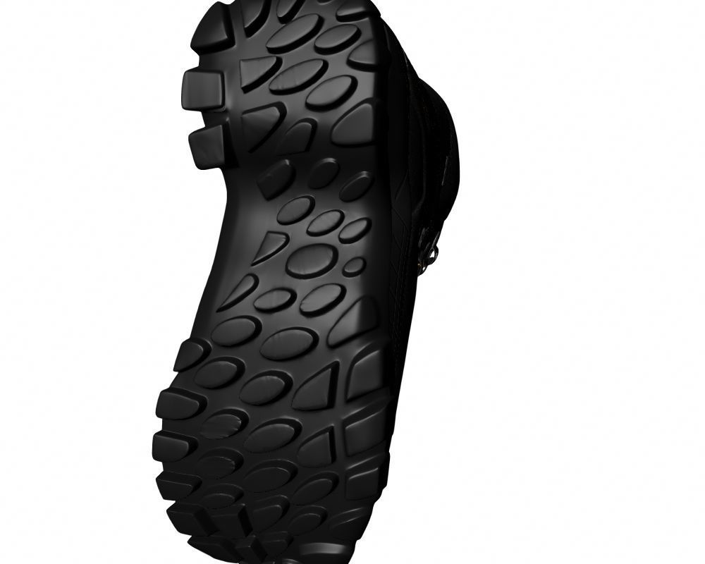 Wolverine Boot 3D model_4