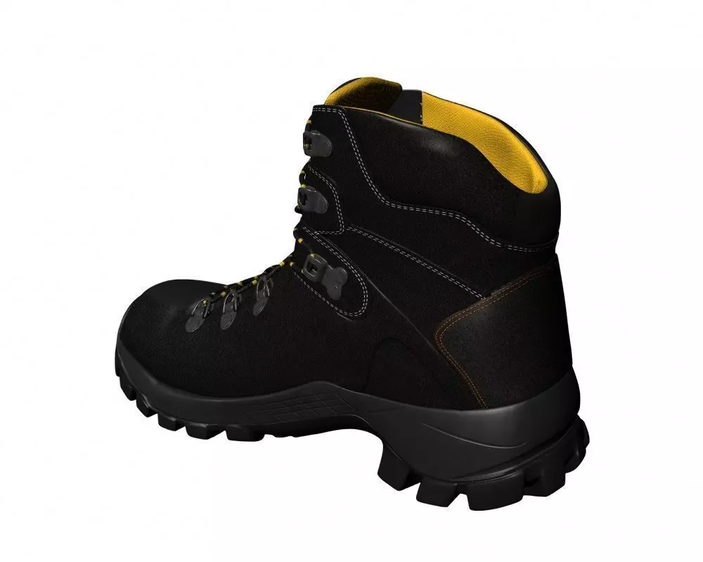 Wolverine Boot 3D model_0