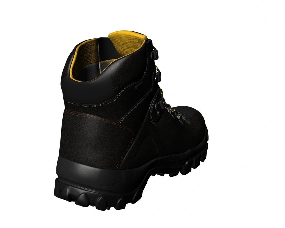 Wolverine Boot 3D model_2