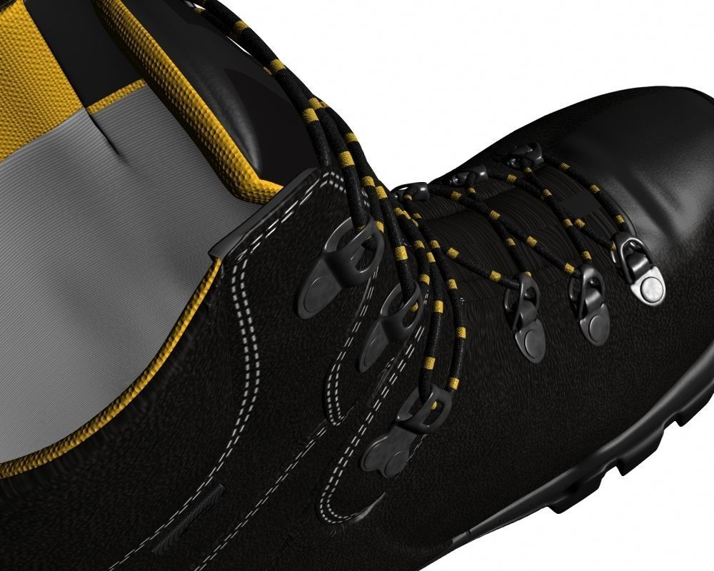 Wolverine Boot 3D model_5
