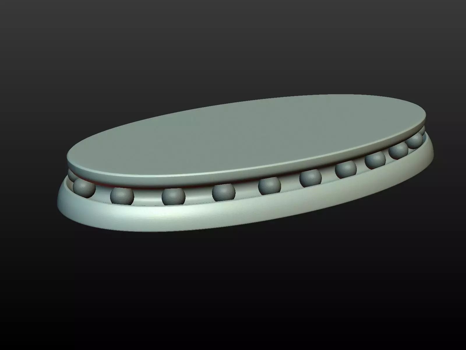Base for a sculpture 3D print model_0